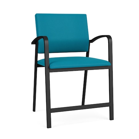 Newport Wide Hip Chair Metal Frame, Black, OH Waterfall Upholstery